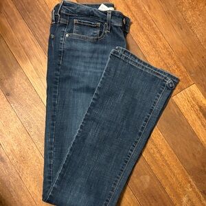 Levi's Dark Blue Straight Leg Women's Jeans